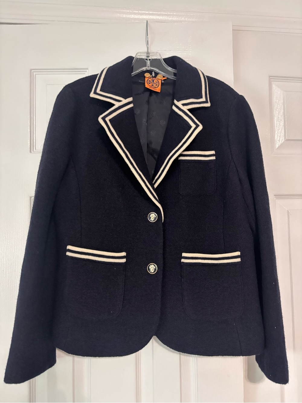 Tory Burch wool blazer size L